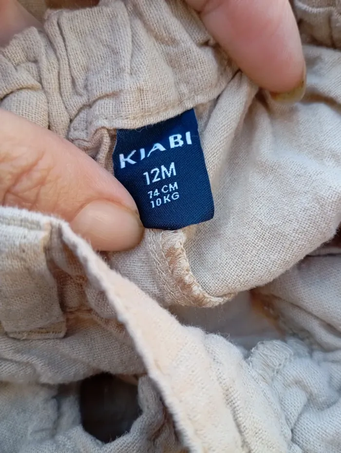 Adorable ensemble 3 pièces Kiabi  12 mois - photo numéro 7