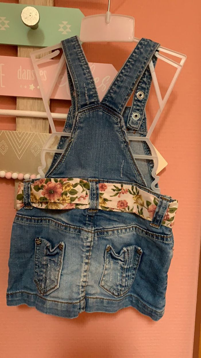 Robe en jeans Zara baby 6 mois - photo numéro 3