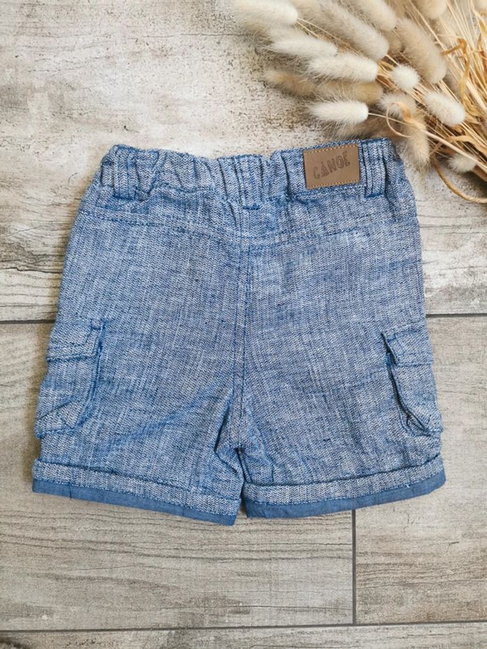 🌺Très joli short Cadet Rouselle 6mois 100%coton Neuf avec étiquette - photo numéro 7