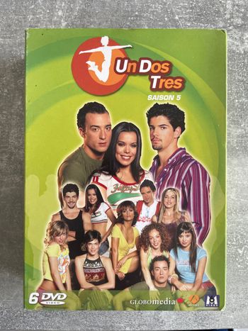 Coffret 6 DVD  un, dos , tres saison 5 l'intégrale en français.