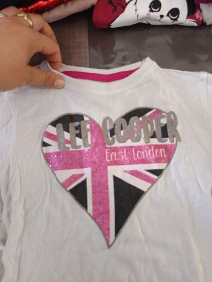 Tee-shirt manche longue 5 ans lee cooper - photo numéro 2