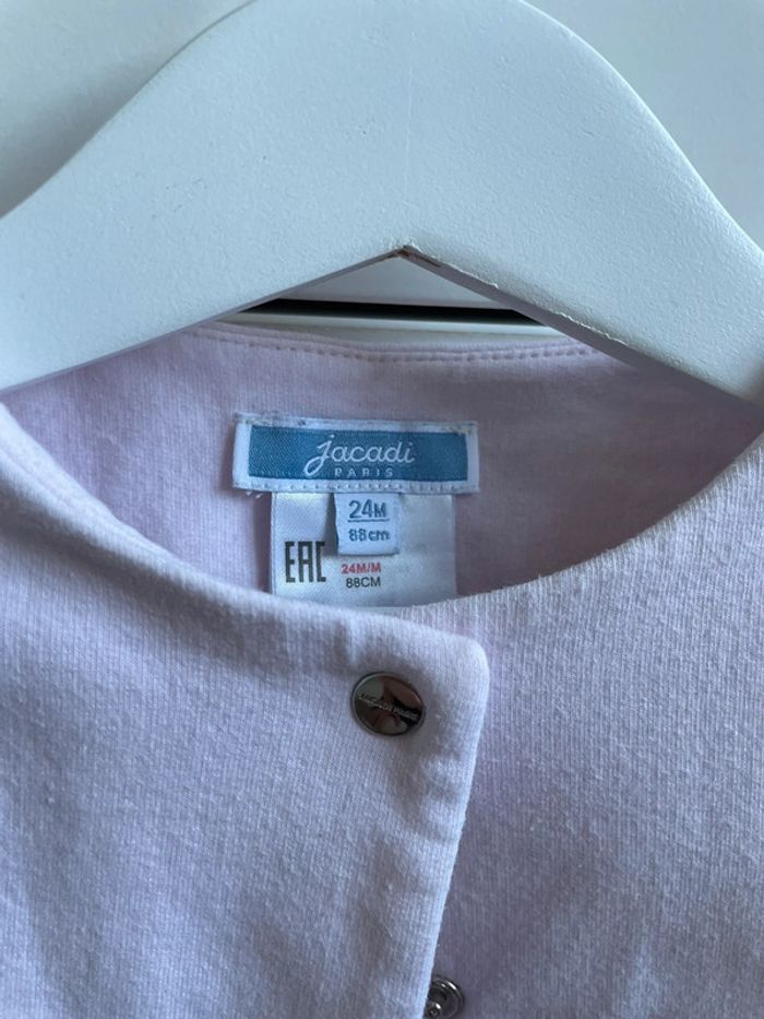 Veste molletonnée chic 24 mois - photo numéro 2