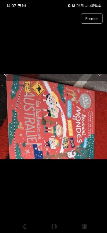 Magazine mini mondes 2-3 ans neuf