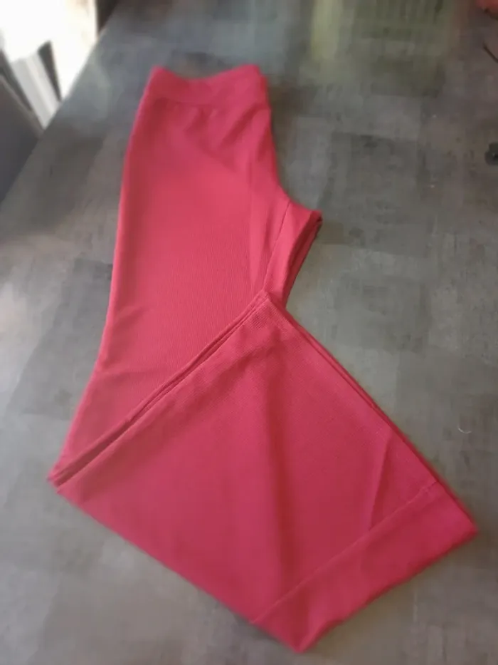 Pantalon pat' deph bordeaux - photo numéro 3