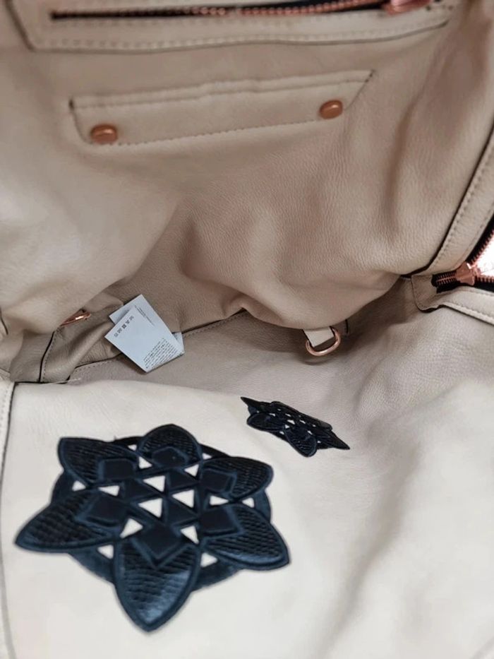 Desigual sac à dos réversible noir/beige Trip Madeira - photo numéro 10