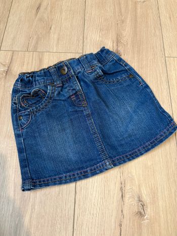 Jupe en jean fille Kidkanai 24 mois 86 cm