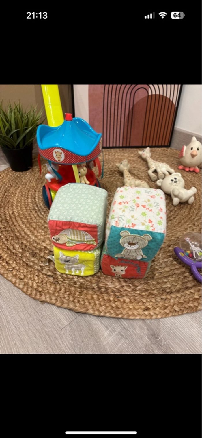 Lot jeux d’éveil Sophie la girafe - photo numéro 3