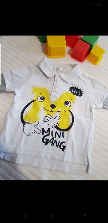 Polo bébé taille 6 mois