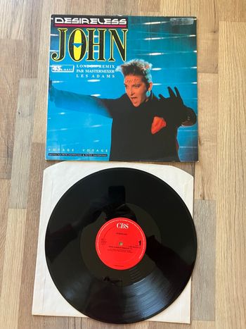 Vinyle maxi 45 tours-Desireless-John