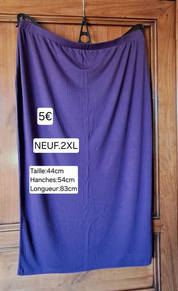 Jupe longue droite NEUVE taille 2XL *forme crayon*