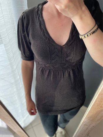 Tunique marron femme