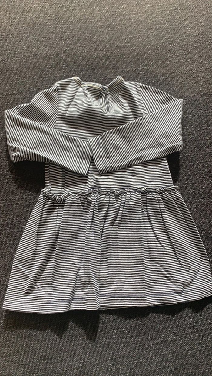 Robe en coton marinière, Petit bateau, 3 ans, comme neuve - photo numéro 7