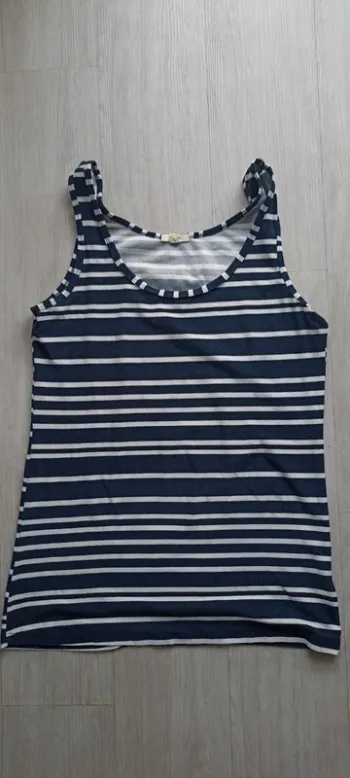Débardeur marinière taille 46