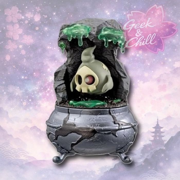 Figurine Re-Ment Pokémon - Little Night 2 - Skelénox