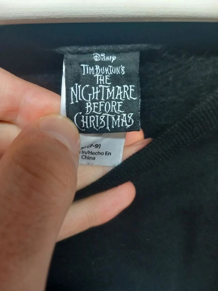 Pull/Sweat Vintage Disney l'étrange noël de Mr jack - photo numéro 5