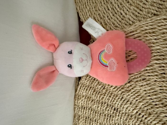 Gipsy Doudou Anneau de Dentition Lapin Rainbow - photo numéro 3
