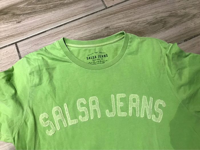 Tee-shirts vert salsa jeans M - photo numéro 2