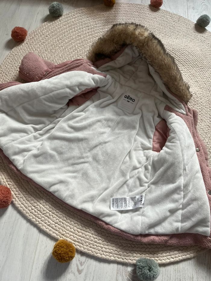 Manteau doublé rose - photo numéro 5