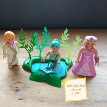 Playmobil lot princesse et sirène