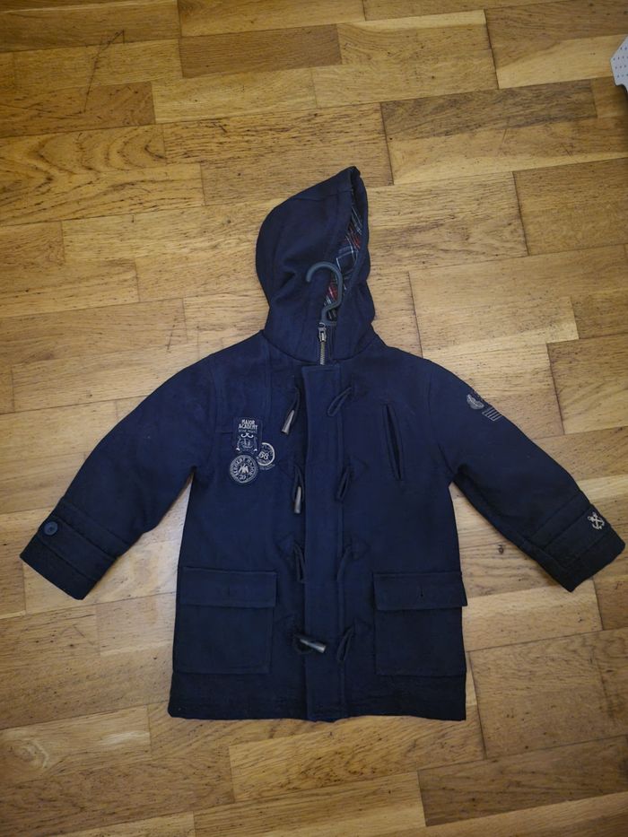 Manteau en laine doublé