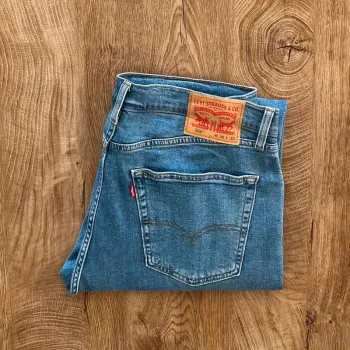 Jean/pantalon bleu Levi's 505 pour homme, taille : W 36 L 32 (46 taille française)