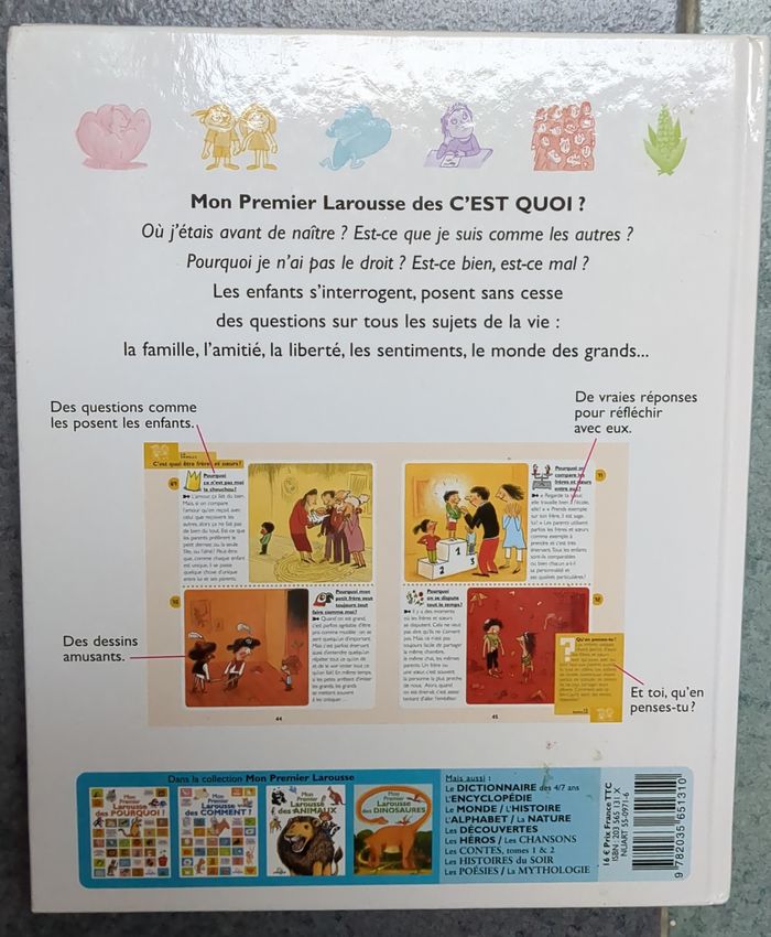 Livre des "c'est quoi" - photo numéro 2