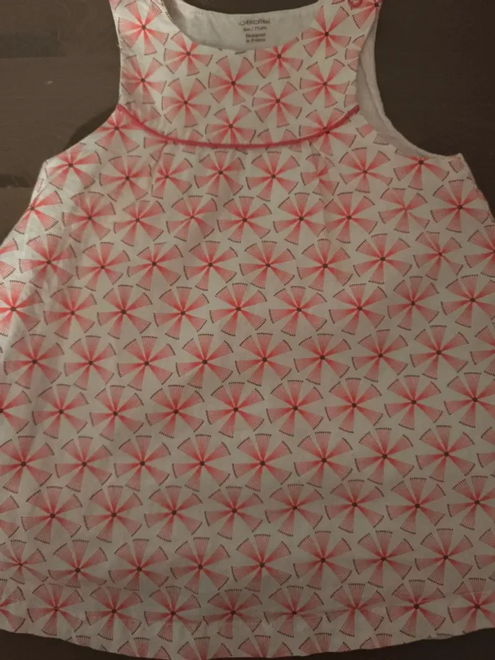 Robe sans manches Obaïbi 9 mois très bon état - photo numéro 4