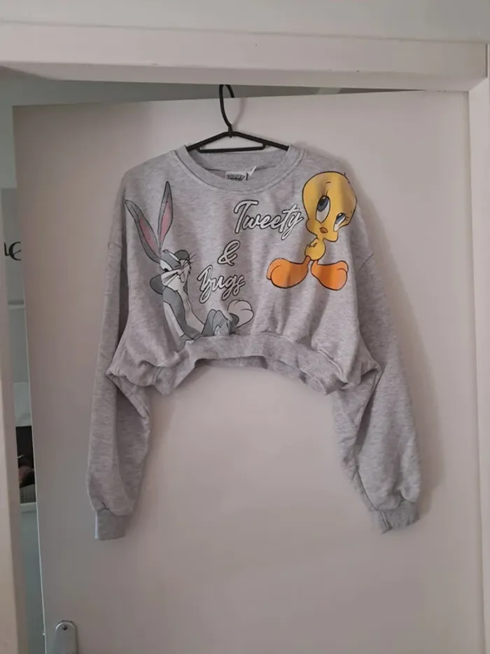 Pull court oversize titi taille S