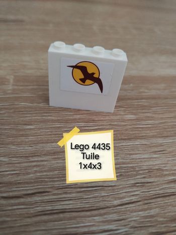 Lego 4435 tuile 1x4x3