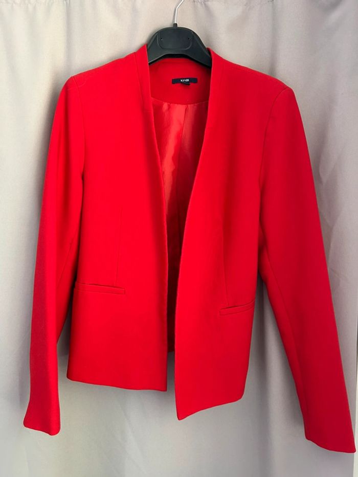 Blazer rouge femme