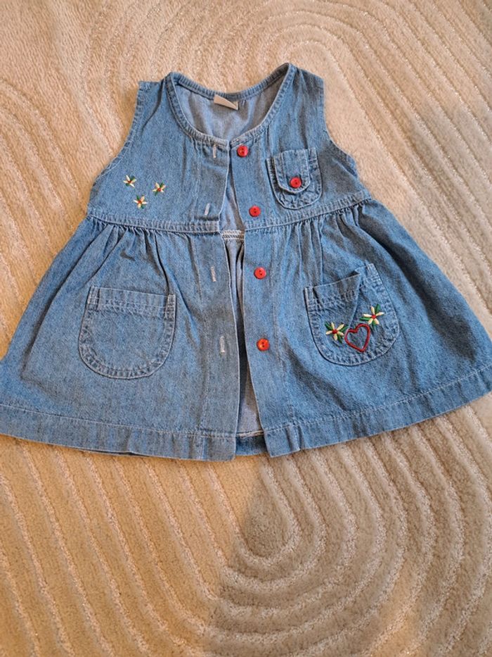 Robe en jeans fille taille 2ans