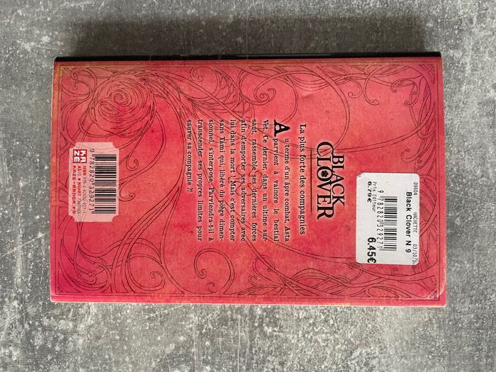 Manga Black clover tome 9 en version française. - photo numéro 2