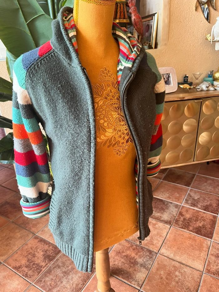gilet en maille 12 ans - photo numéro 2