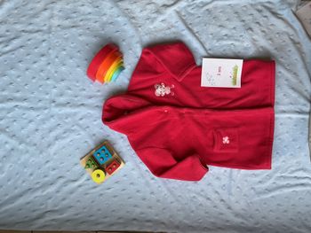 robe de chambre en polaire fuchsia 3 ans kitchoun