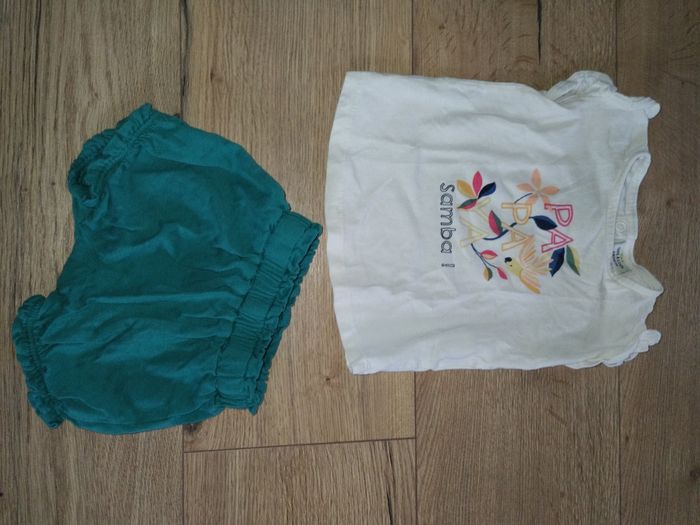 Ensemble short tee shirt