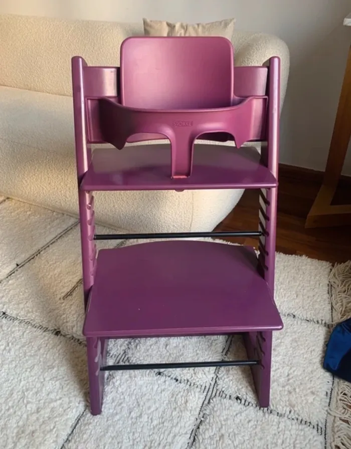 Stokke Tripp trapp highchair with babyset - photo numéro 2