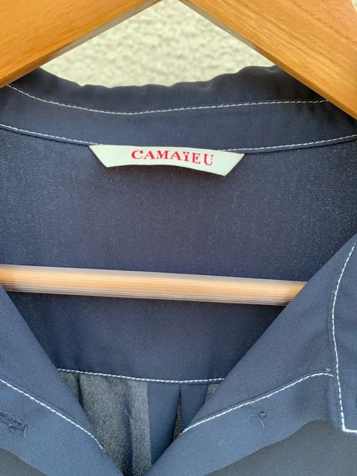 Chemisier bleu marine Camaïeu - photo numéro 5
