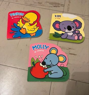 Pinpon le canard/Kim le koala/Molly la souris