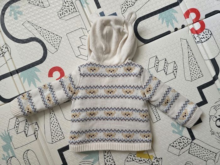 Gilet à motif jacquard et mouton Sergent Major - photo numéro 6