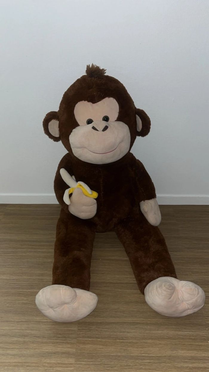Grosse peluche singe - photo numéro 3