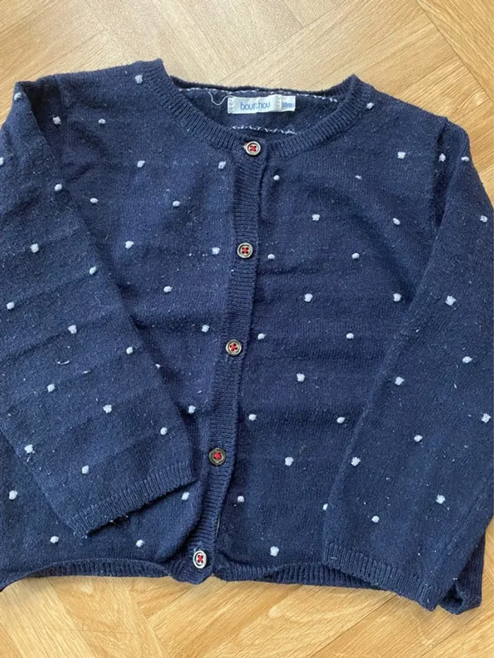 Gilet bleu taille 18 mois Bout’Chou - photo numéro 2