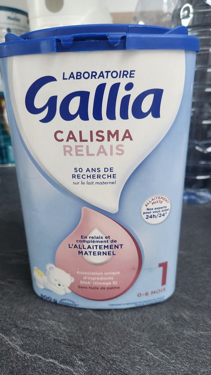Lait Gallia calisma relais