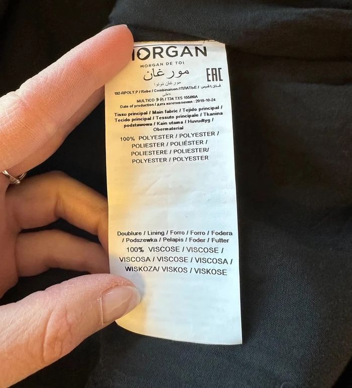 Robe à motifs floraux et paisley, taille 34 - Morgan - photo numéro 9