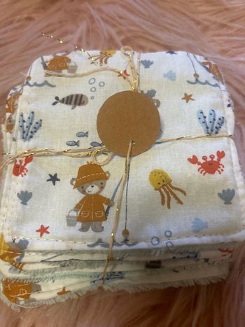 Lingettes en éponge bambou 