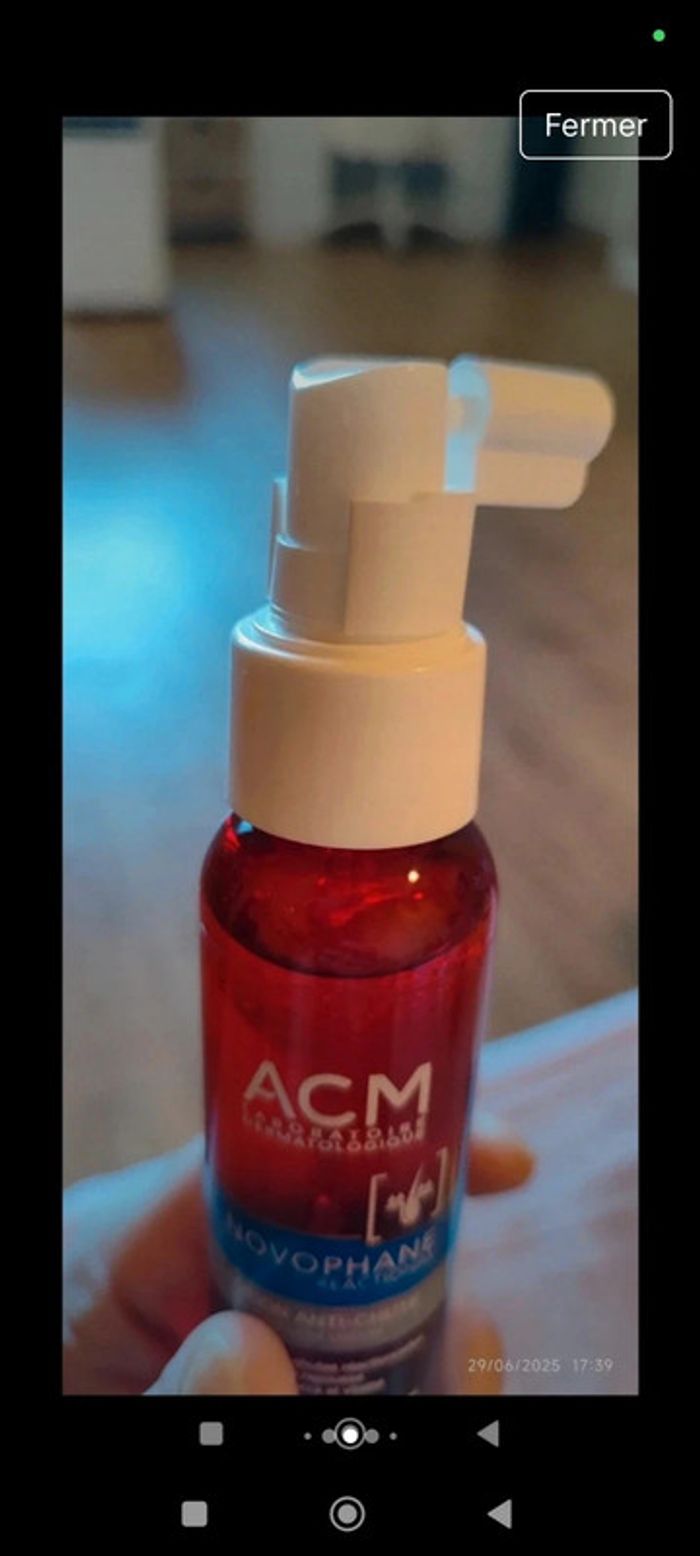 ACM Laboratoire Dermatologique
Lot Novophane Traitement Anti-Chute Shampooing + Lotion - photo numéro 4