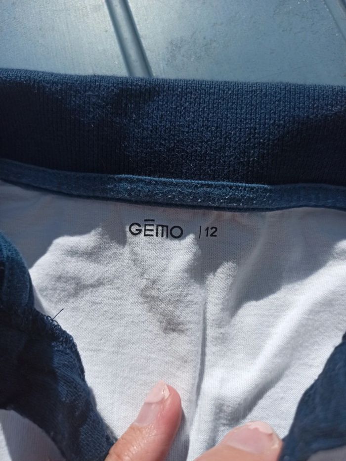 Polo manche courte gemo 12ans - photo numéro 2