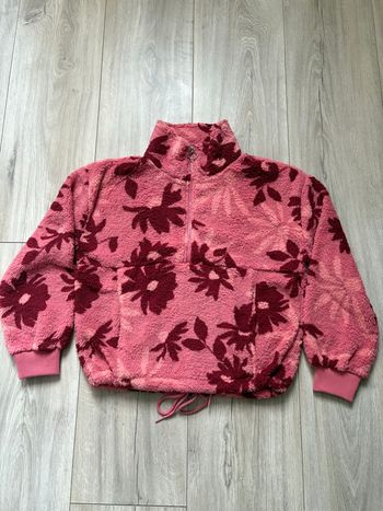 Polaire Billabong femme (fleurs / rose) - Neuf - Taille S