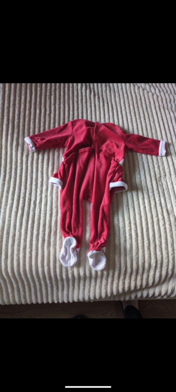 Pyjama de Noël fille 12 mois tex basic - photo numéro 2