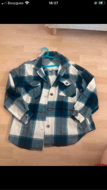 Veste à carreaux