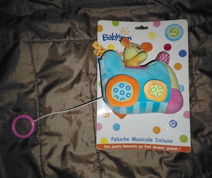Doudou train babysun - photo numéro 2
